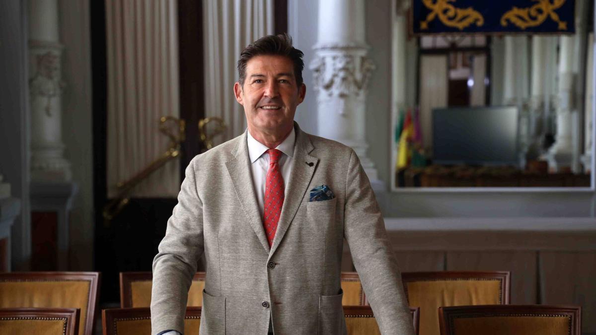 Antonio Alcazar, portavoz de Vox y concejal en Málaga