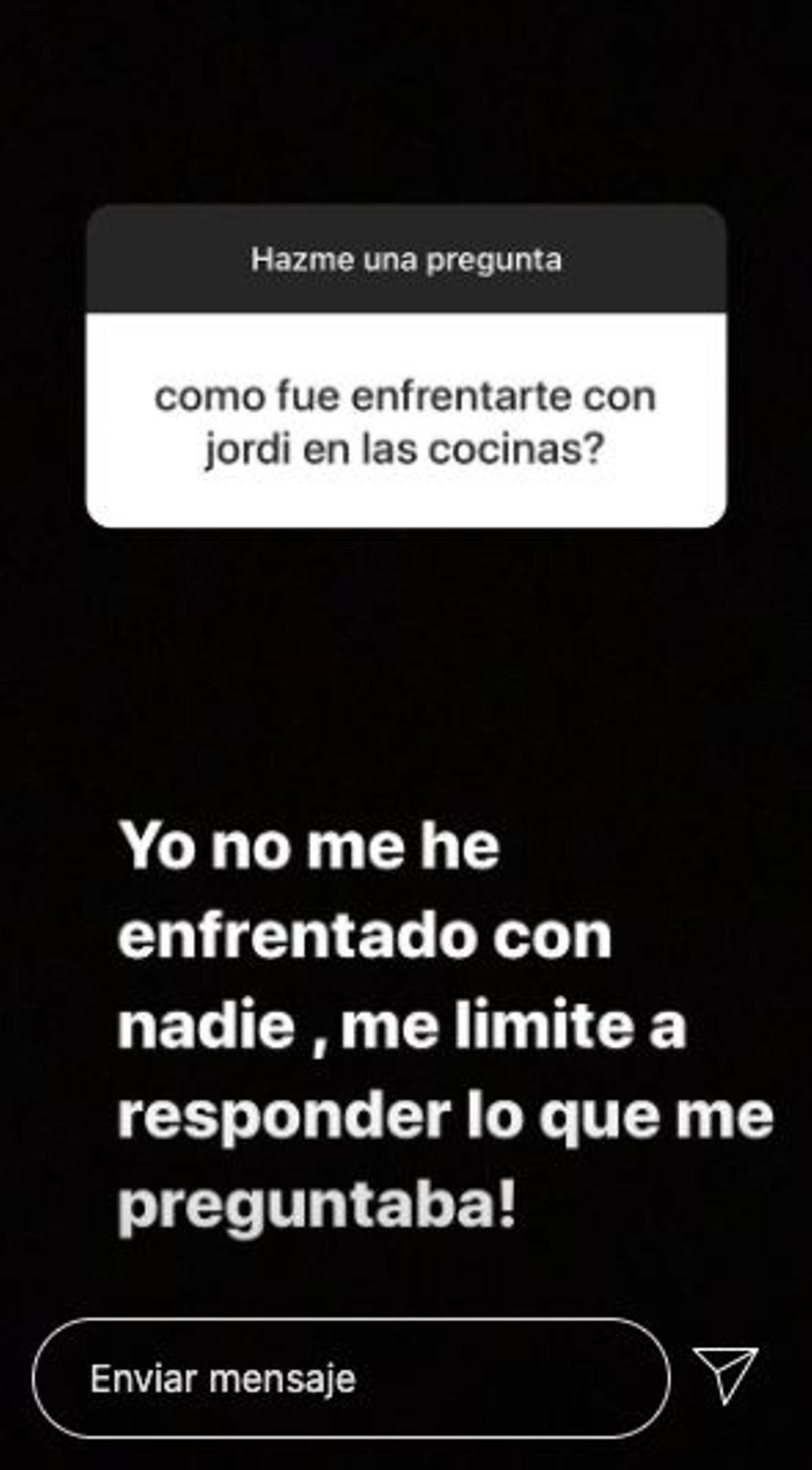 Jesús Castro habla sobre su enfrentamiento con Jordi Cruz