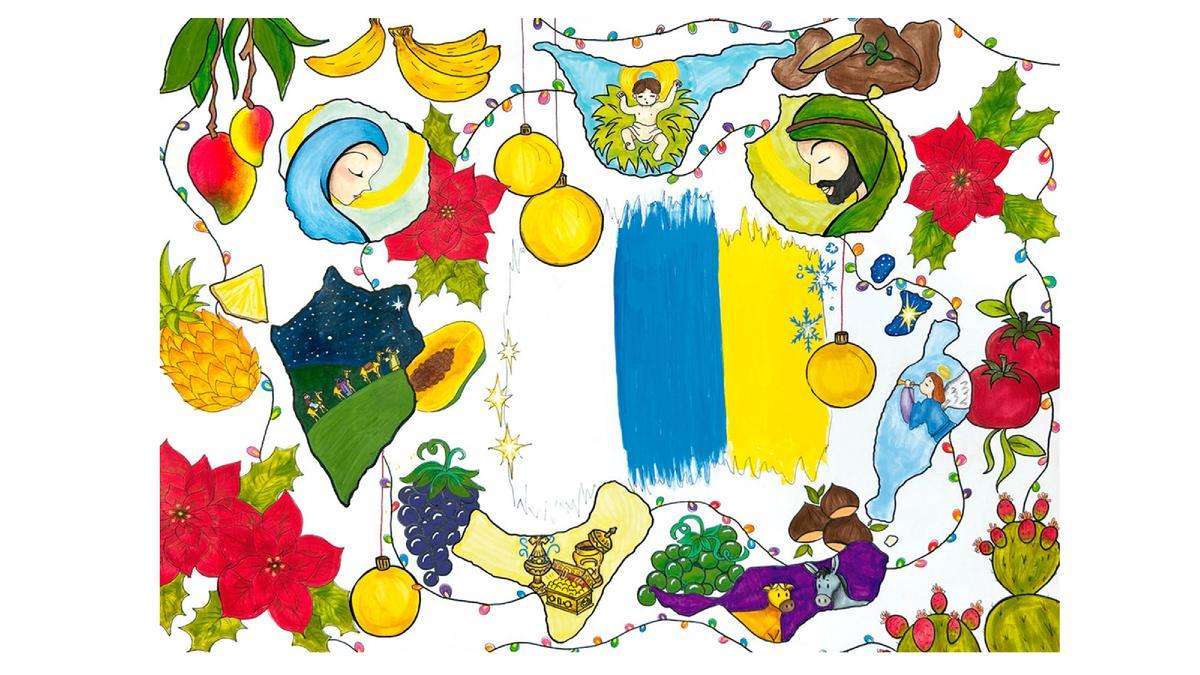 Felicitación navideña del Gobierno de Canarias.