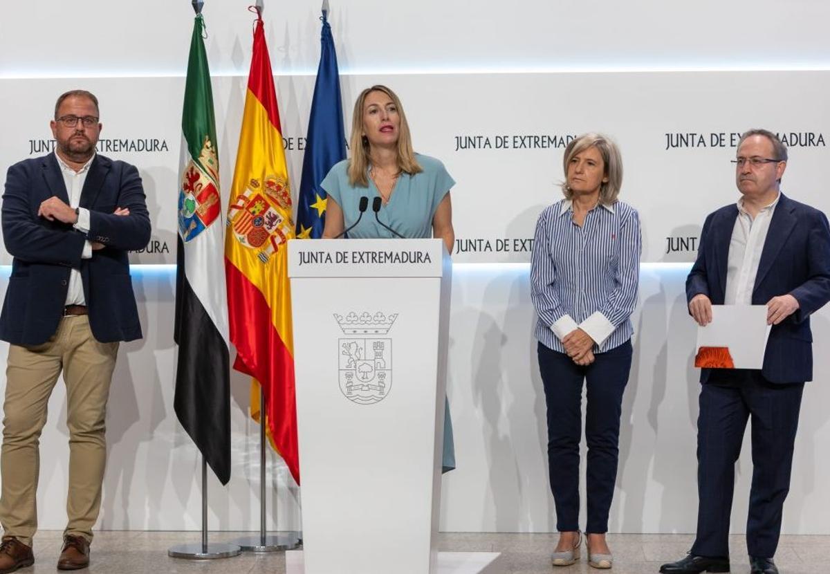 María Guardiola presenta el balance del festival.