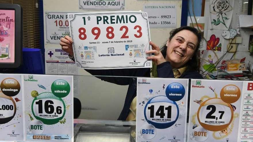 El primer premio de la Lotería cae en O Temple