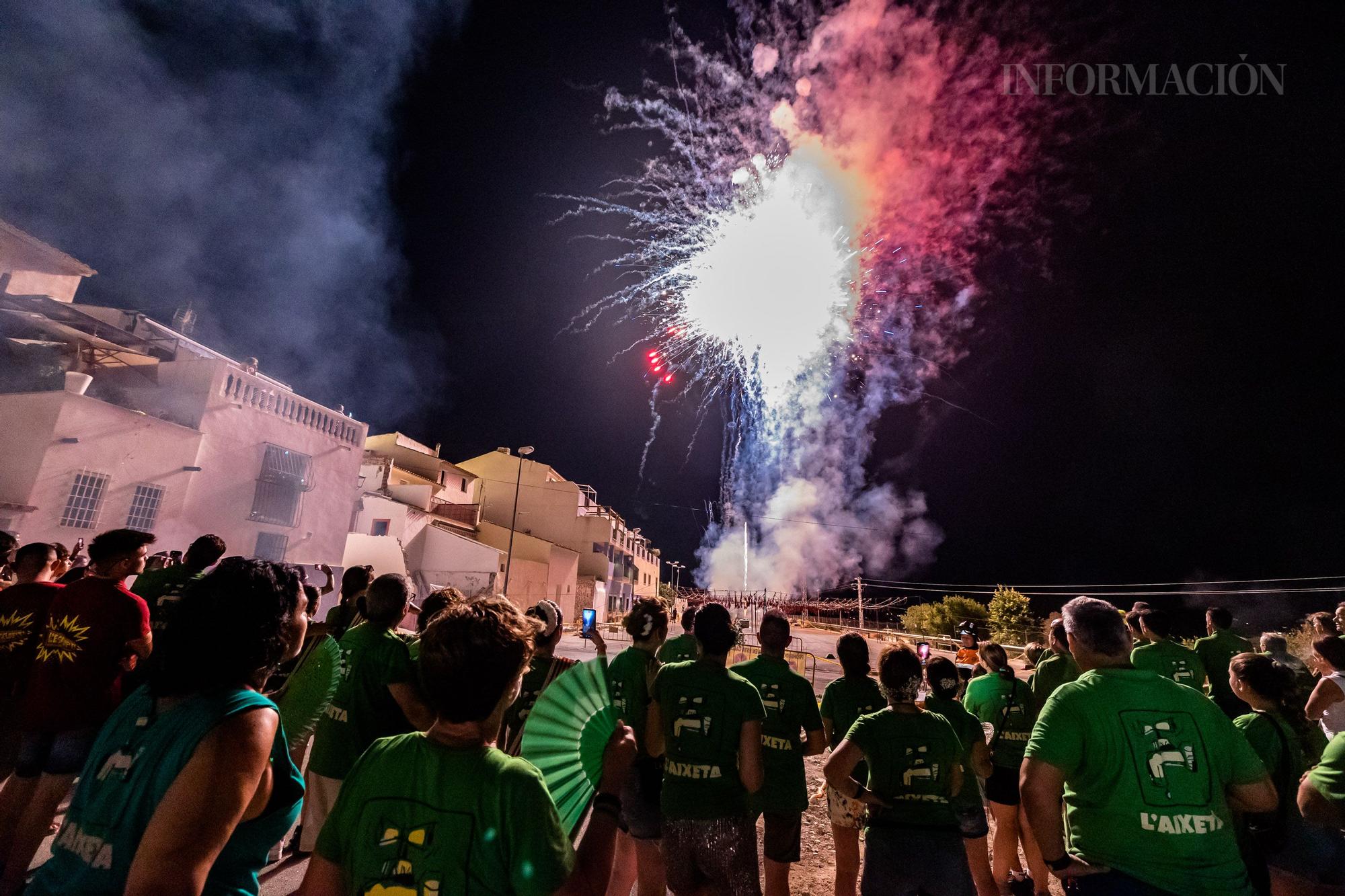 Así ha sido la Mascletà Noctura en las Fiestas de La Nucía