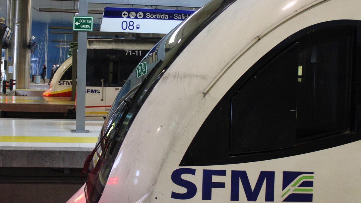 SFM reforzará el servicio de trenes por Sant Antoni