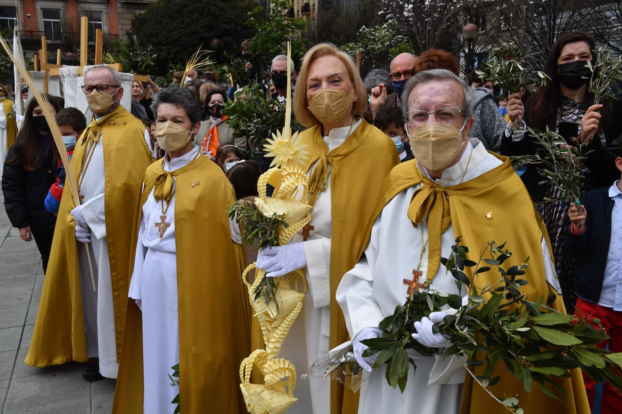 La procesión de la borriquilla en A Coruña