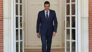 Pedro Sánchez: "He decidido seguir al frente de la Presidencia del Gobierno de España"
