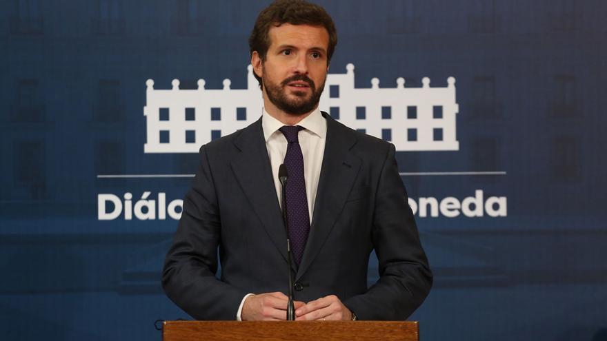 Pablo Casado dice que en Catalunya hay un ''apartheid lingüístico"