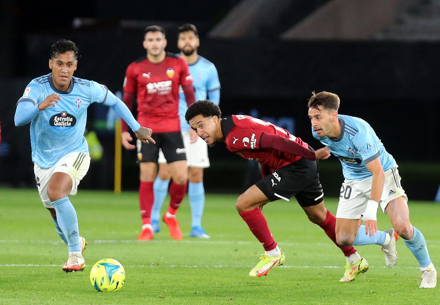 Las mejores imágenes del Celta - Valencia