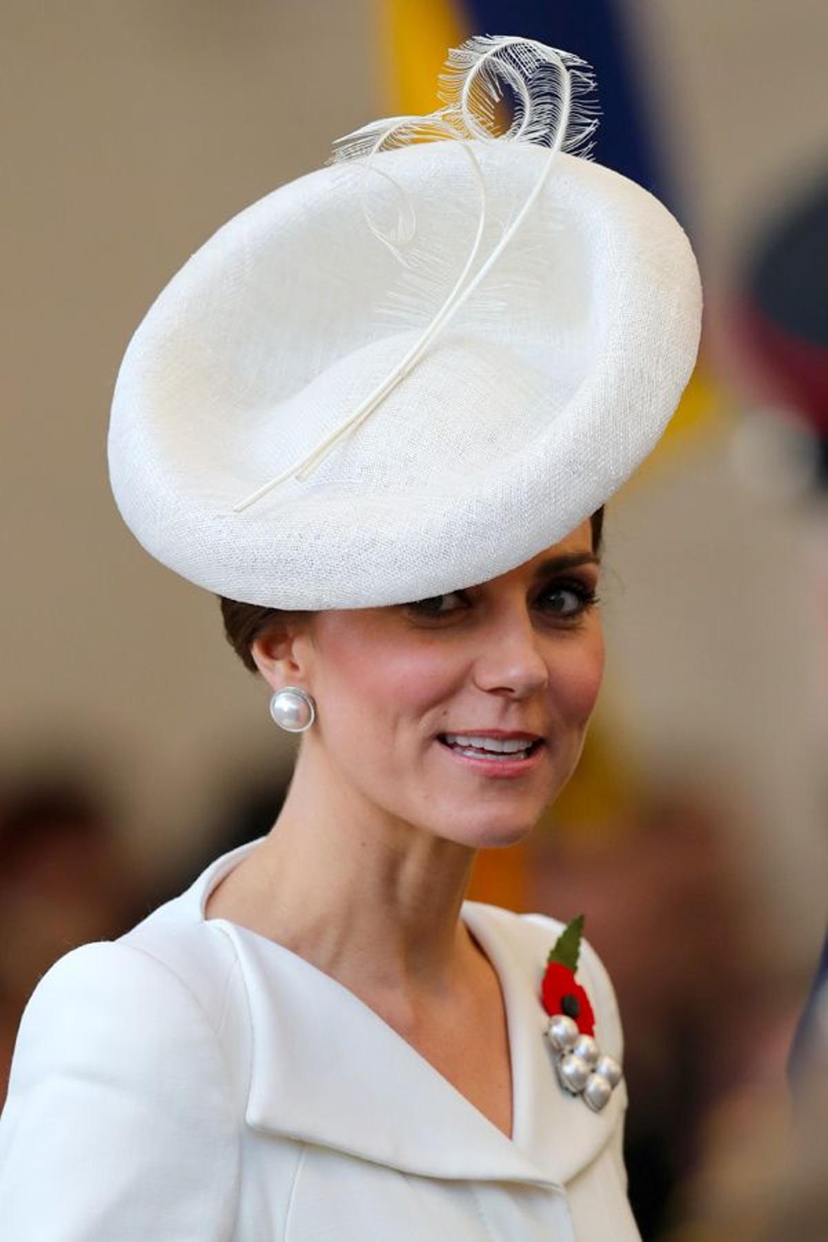 Kate Middleton en el homenaje a lo caídos por la I Guerra Mundial