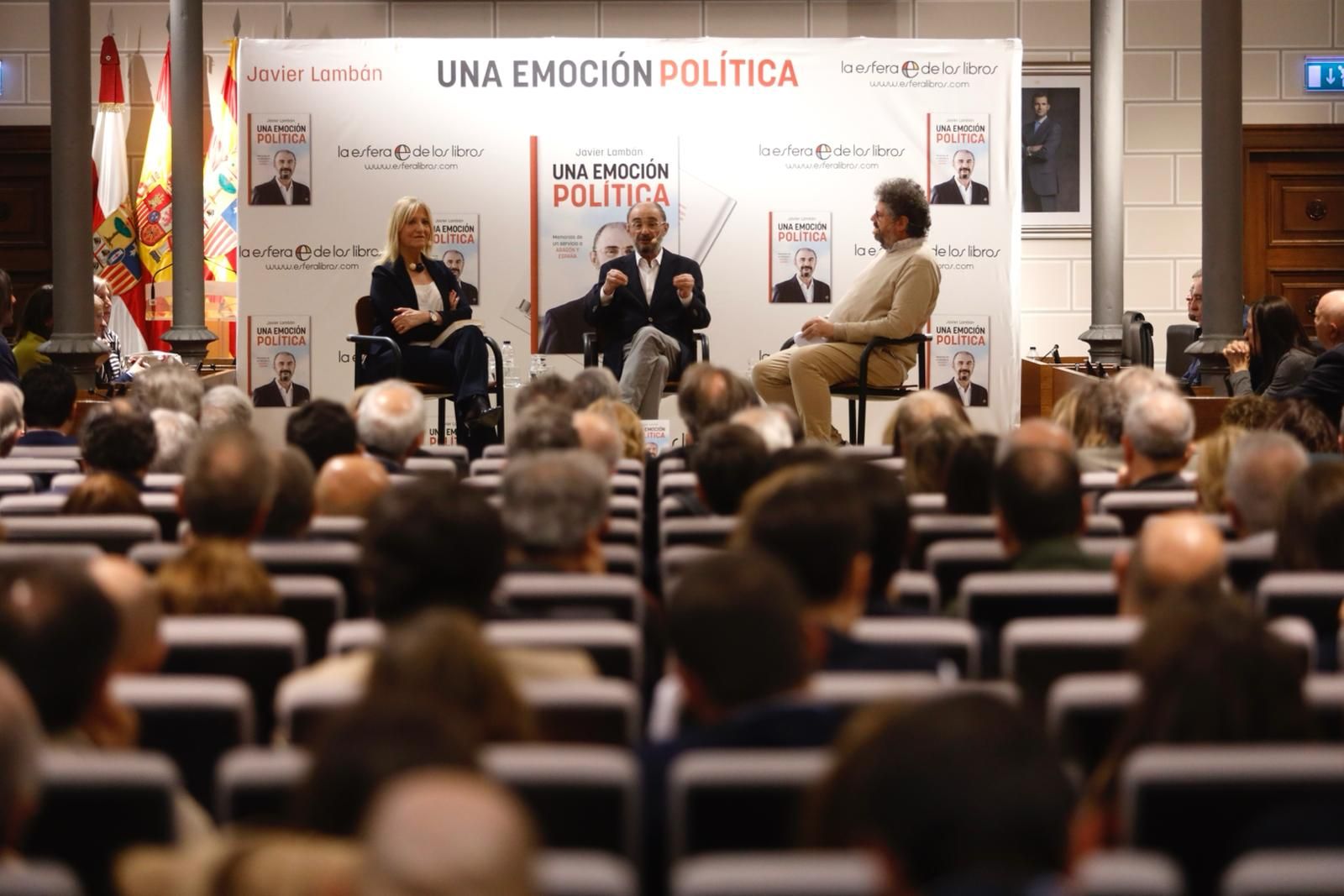 Presentación del libro de Javier Lambán &#039;Una emoción política&#039;