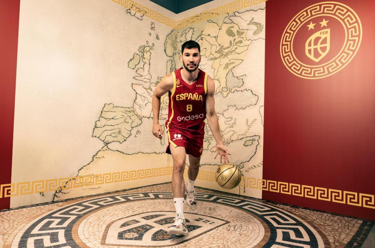 Darío Brizuela, jugador del Barcelona y de la selección española de baloncesto