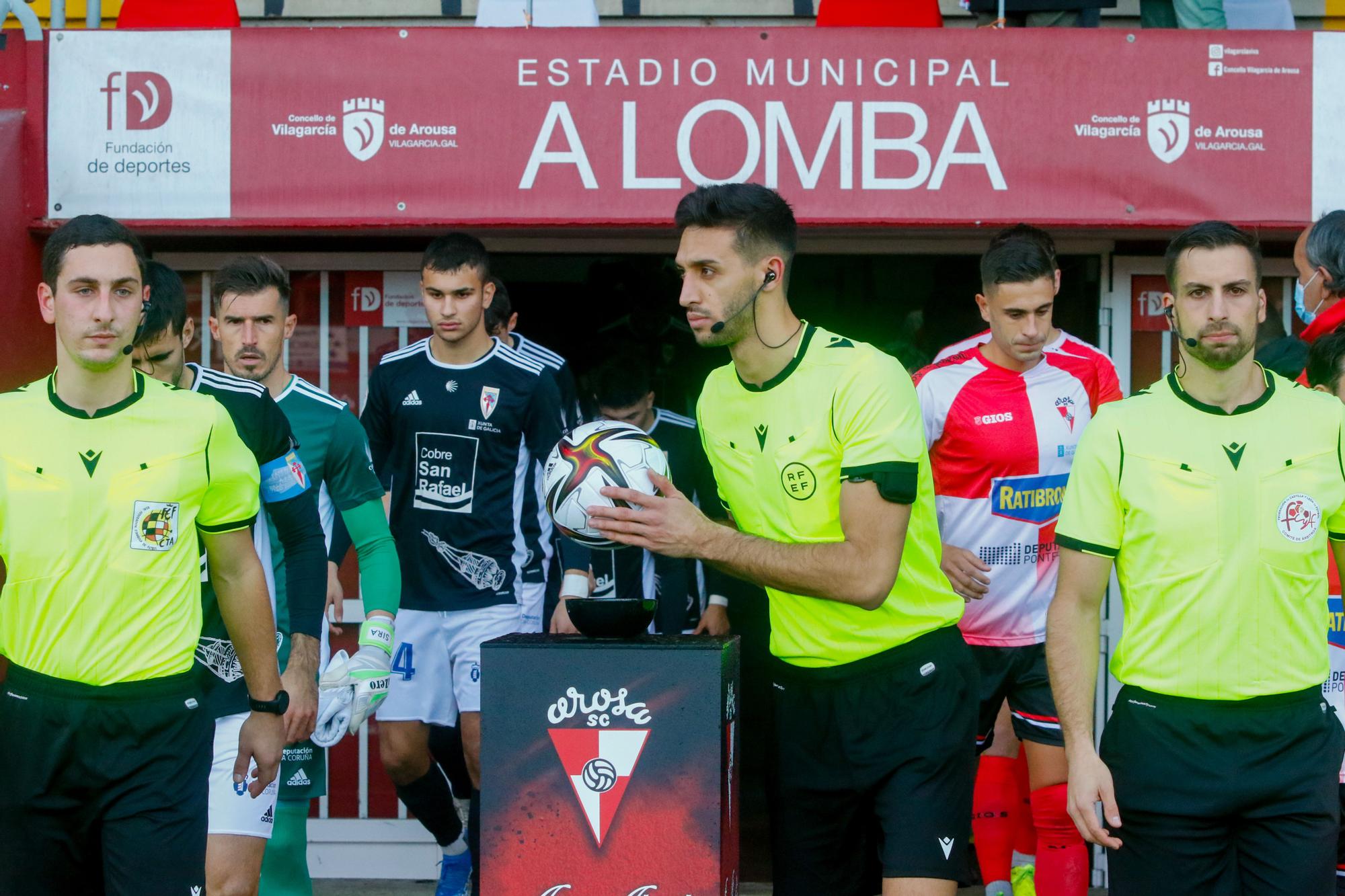 El Arosa-Compostela de A Lomba, en imágenes (0-1)