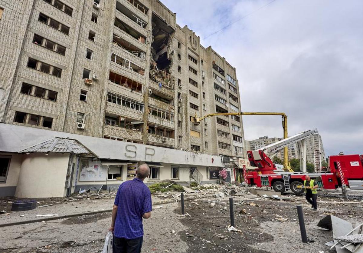 Ataques rusos dejan al menos dos muertos en la ciudad ucraniana de Járkov