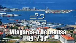 El tiempo en VilagarcÃ­a de Arousa: previsión meteorológica para hoy, lunes 17 de agosto