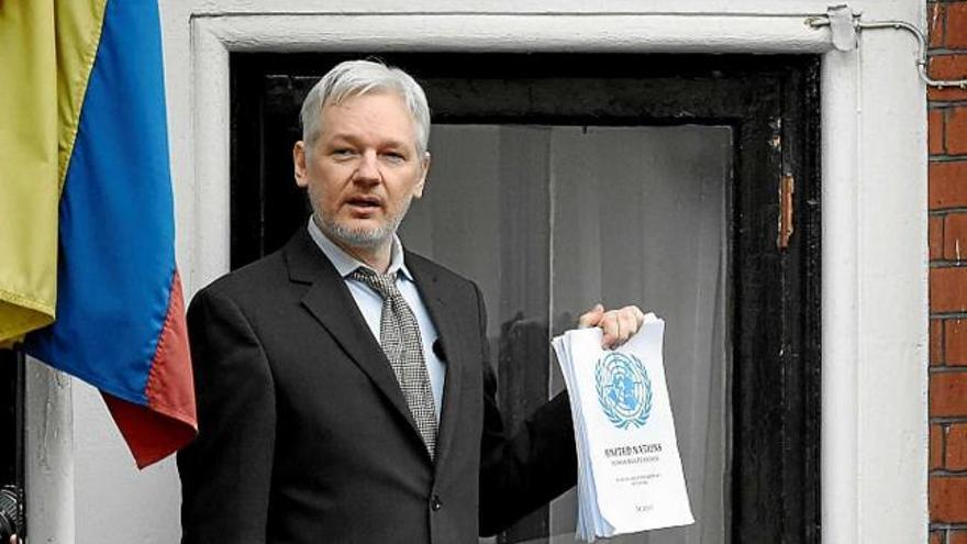 Julian Assange es va mostrar satisfet amb el dictamen de l&#039;ONU