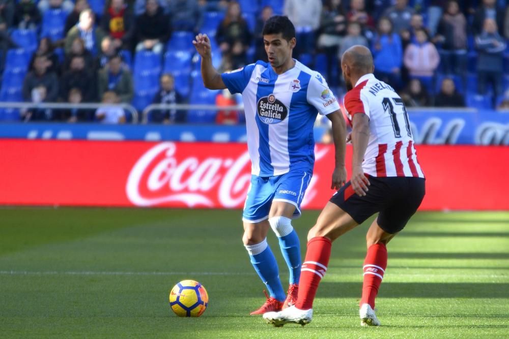 El Dépor saca un punto ante el Athletic