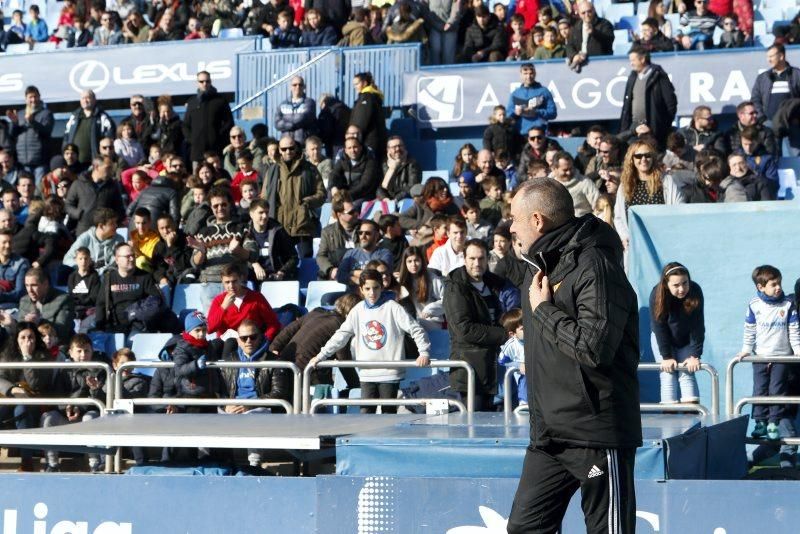 Partido de entrenamiento del Real Zaragoza en La Romareda