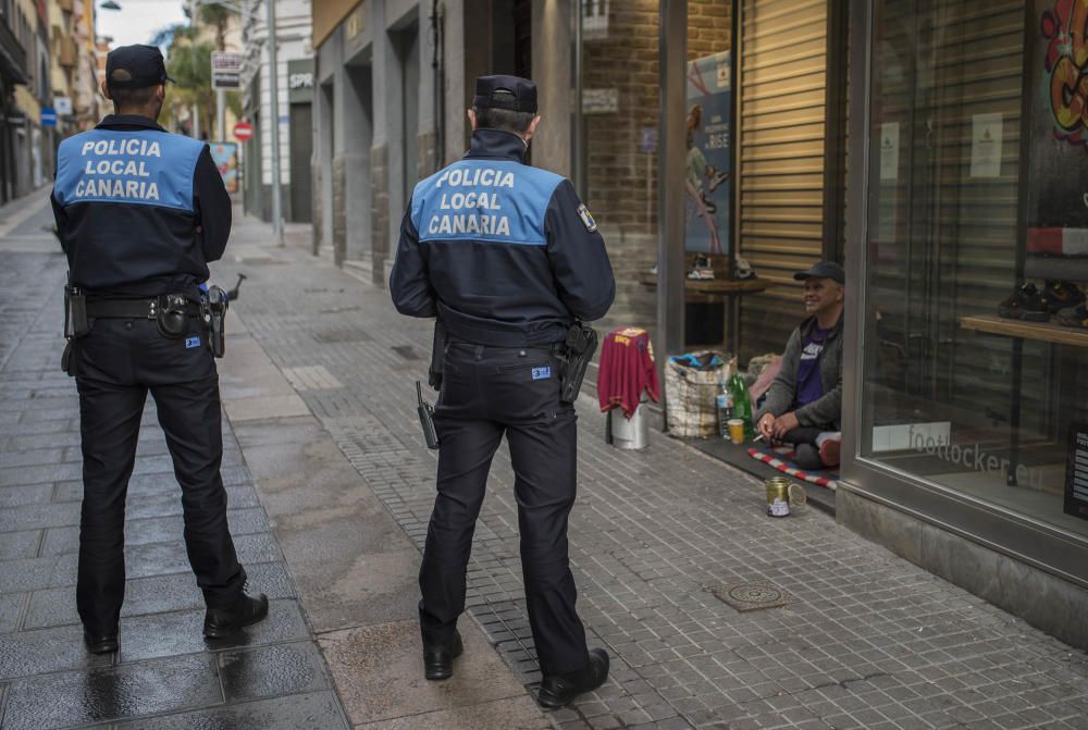 Controles policiales en las calles