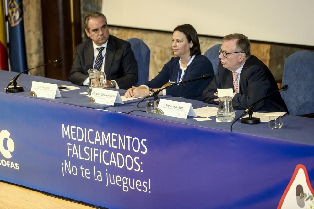 Jornada "Medicamentos falsificados: ¡No te la juegues!" en Oviedo
