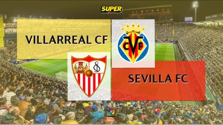 Villarreal y Sevilla empatan en el Ciutat (1-1)