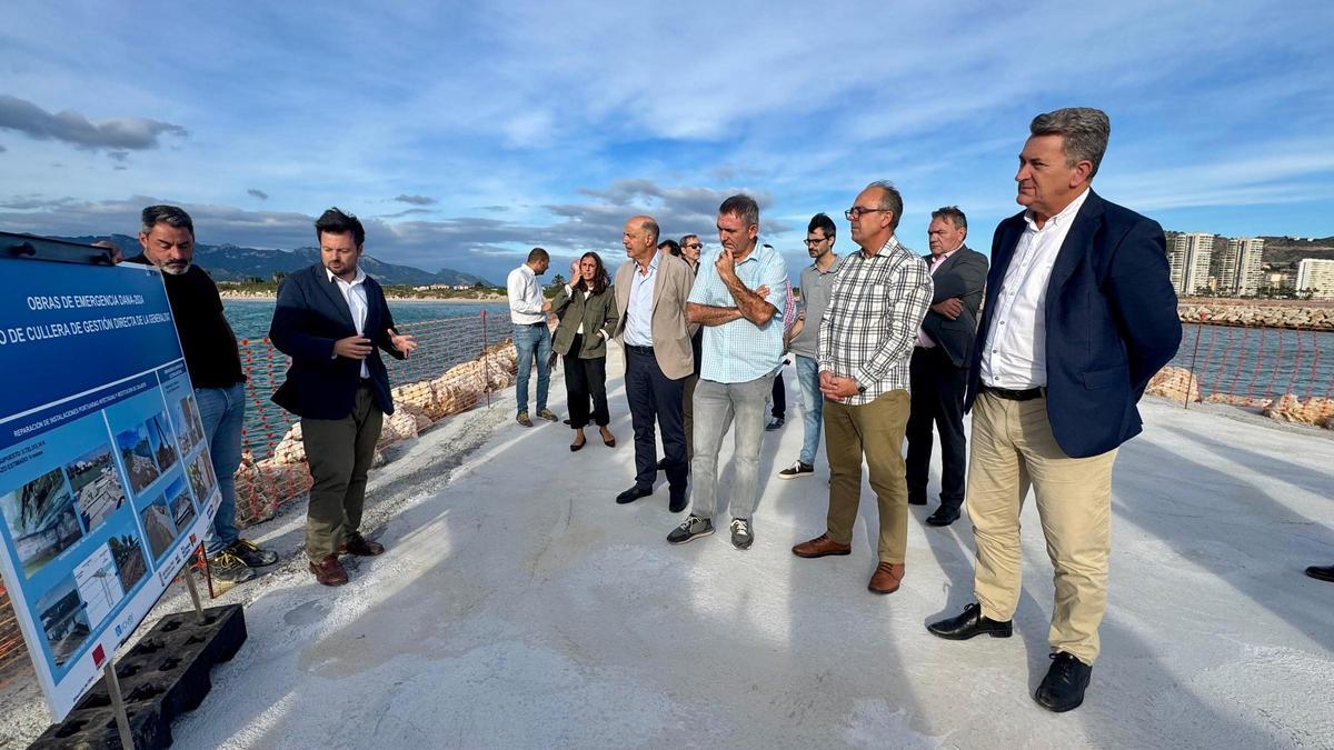 Marc Garcia explica los detalles de la actuación que se está acometiendo.