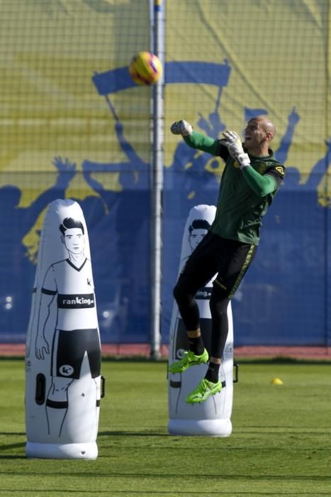 Entrenamiento de la UD Las Palmas