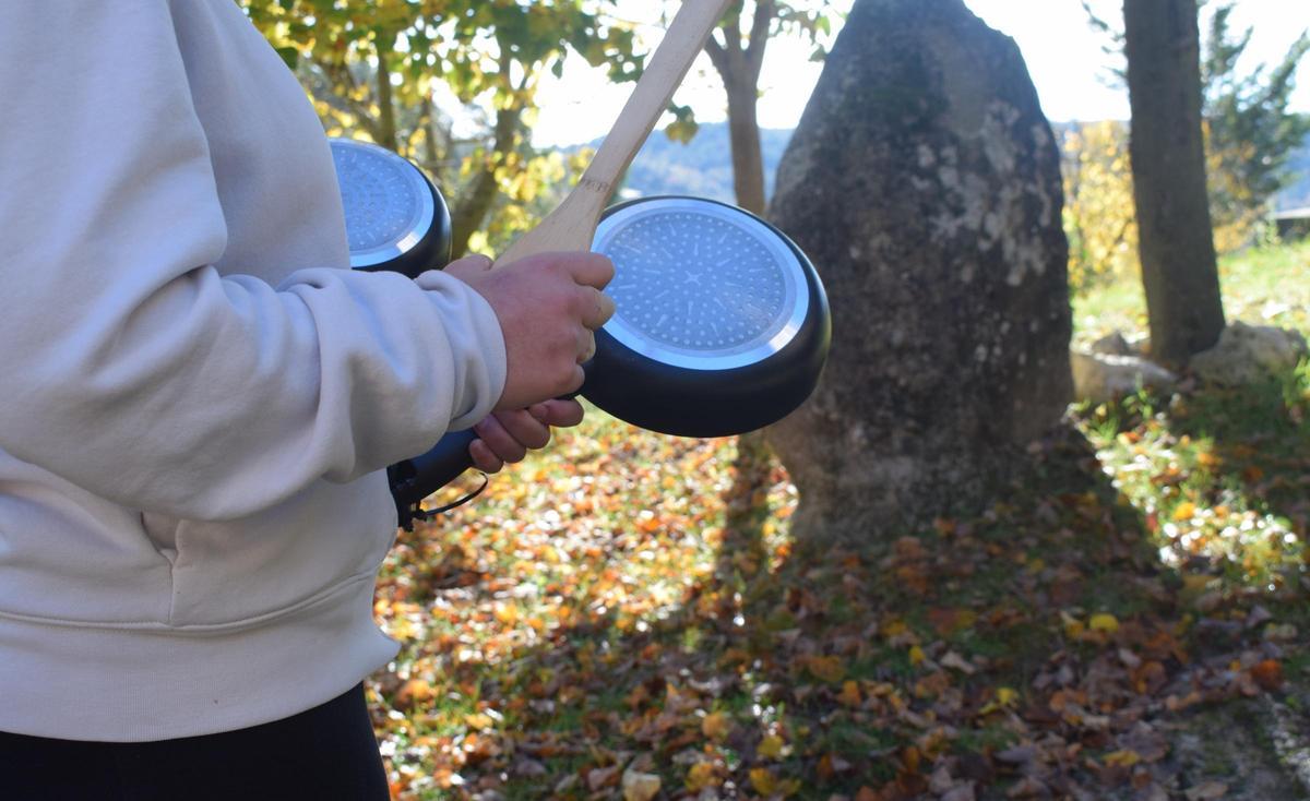 Batucada al ritme de paelles