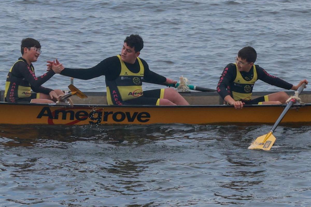 Las imágenes de las regatas de la I Bandera Conservas Orbe en Vilaxoán