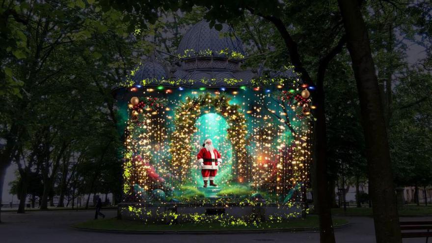Papá Noel conectará con Avilés desde Laponia