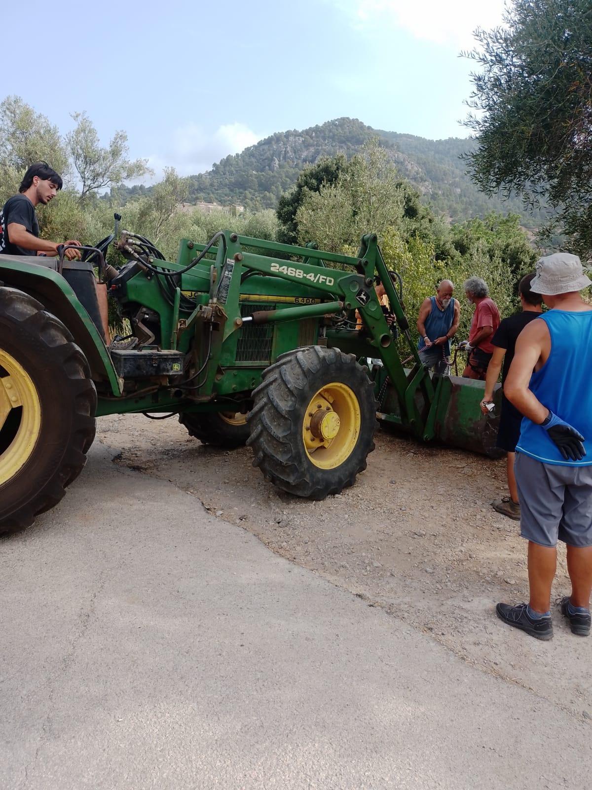 Las imágenes de la jornada de limpieza en el torrente de Almadrà