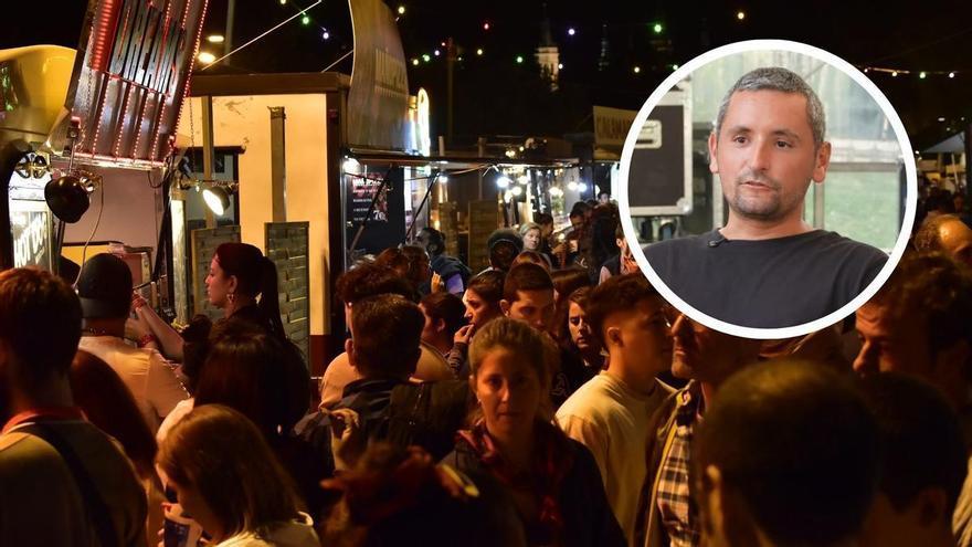 Daniel Bruna, organizador de las Food Trucks de Zaragoza: "Si hay una food truck que tiene dos horas de fila no trabaja conmigo"