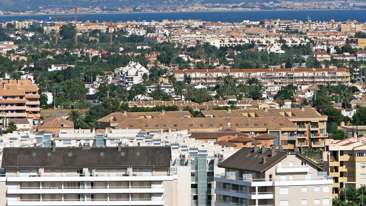 Panorámica del municipio de Dénia, donde los tribunales anularon las normas transitorias.