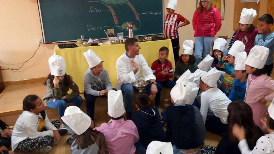 Euro-Toques acerca los sabores a dos colegios