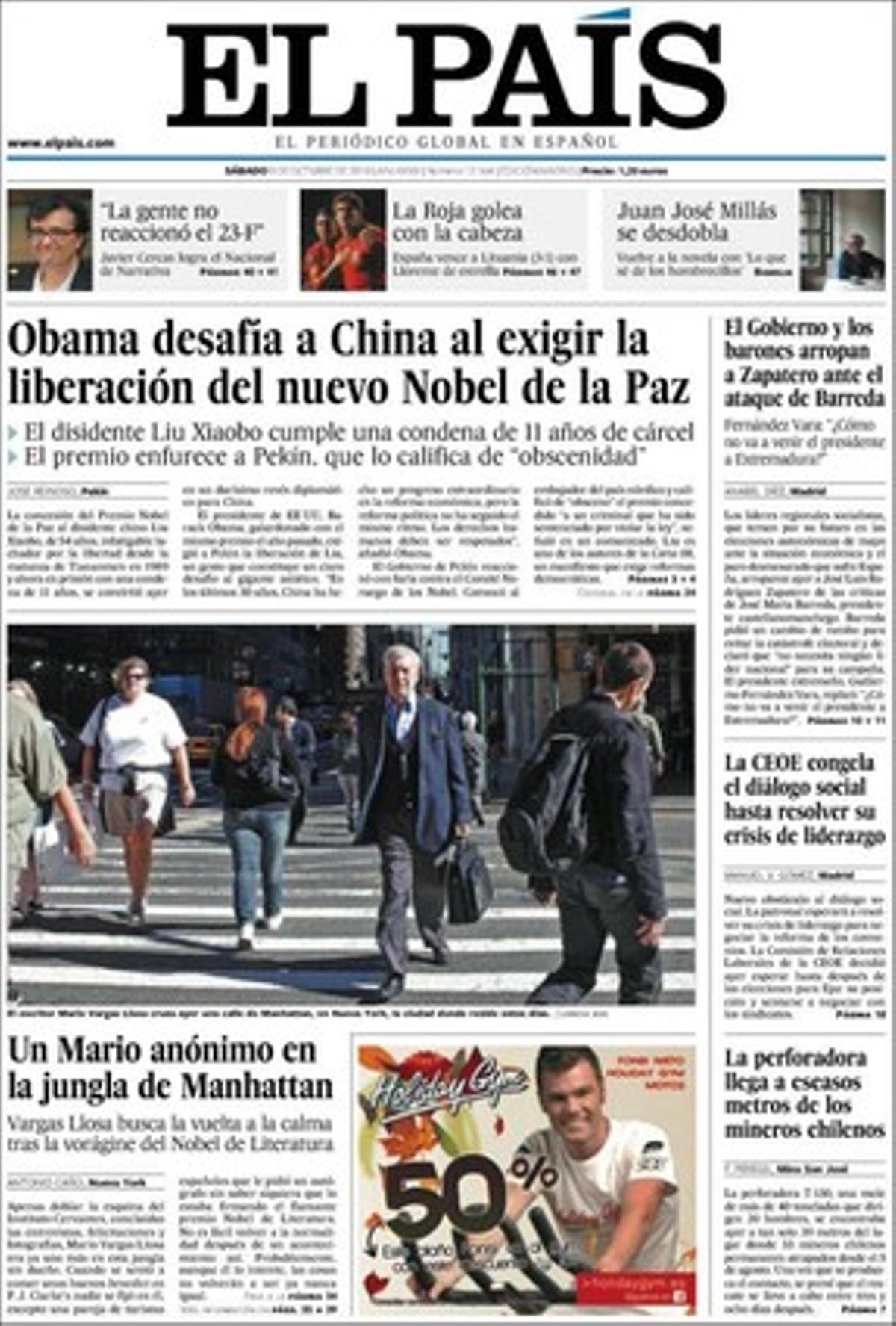 El País, 09-10-2010.