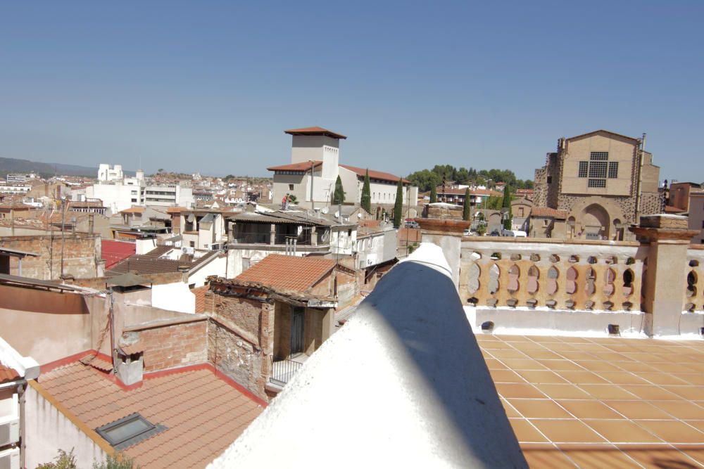 Imatges de la casa rehabilitada del carrer de Sant Miquel número 9 de Manresa