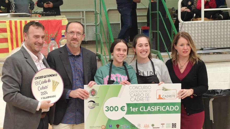 Cadrete pone en valor su cardo con un concurso culinario