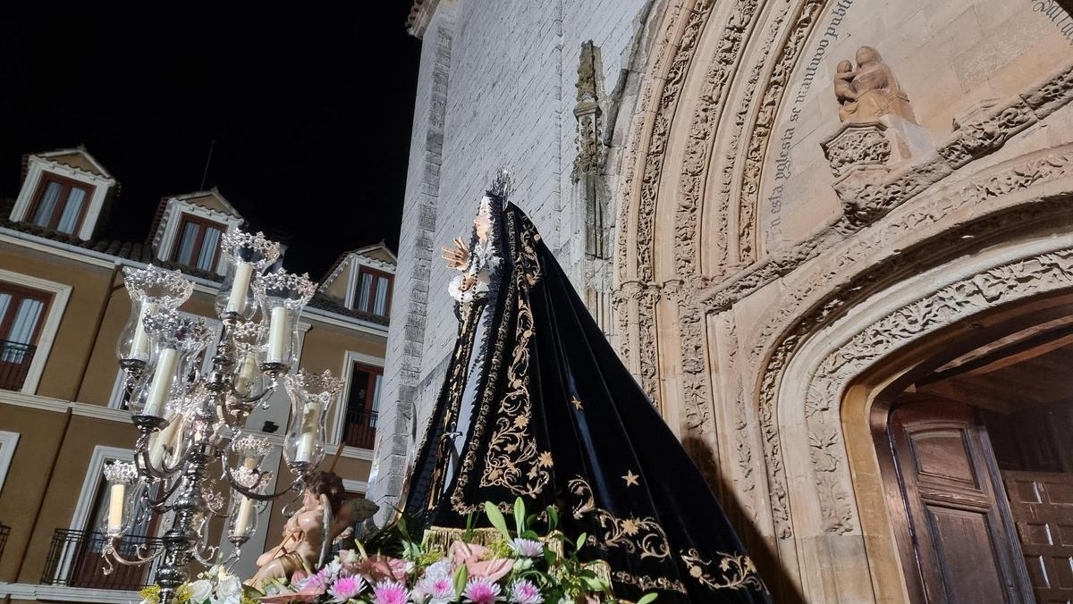La procesión de la Virgen de los Dolores de Toro, en imágenes