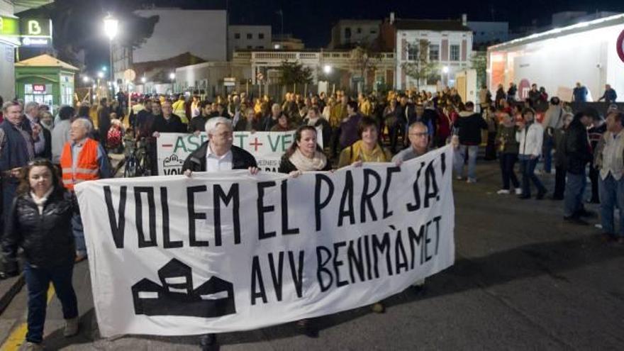 Benimàmet aprieta por el parque lineal