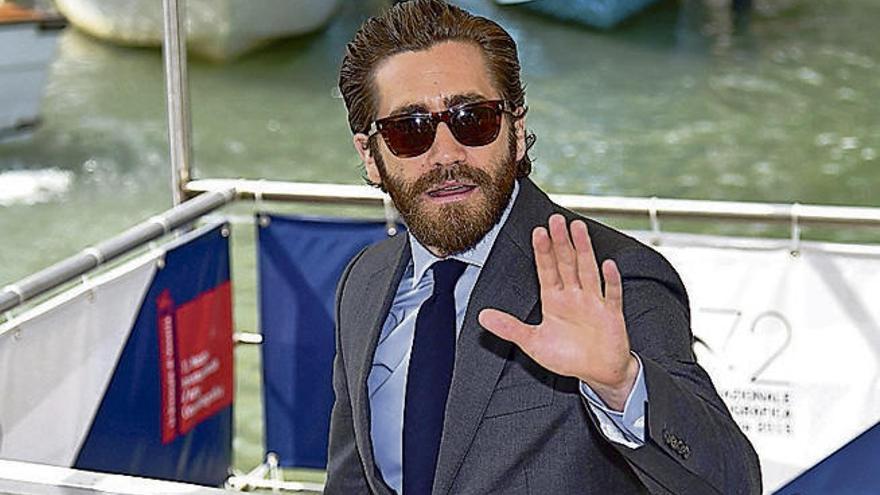 El actor estadounidense Jake Gyllenhaal llega a la presentación de &#039;Everest&#039;.