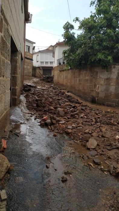 Tormentas granizo en Galicia