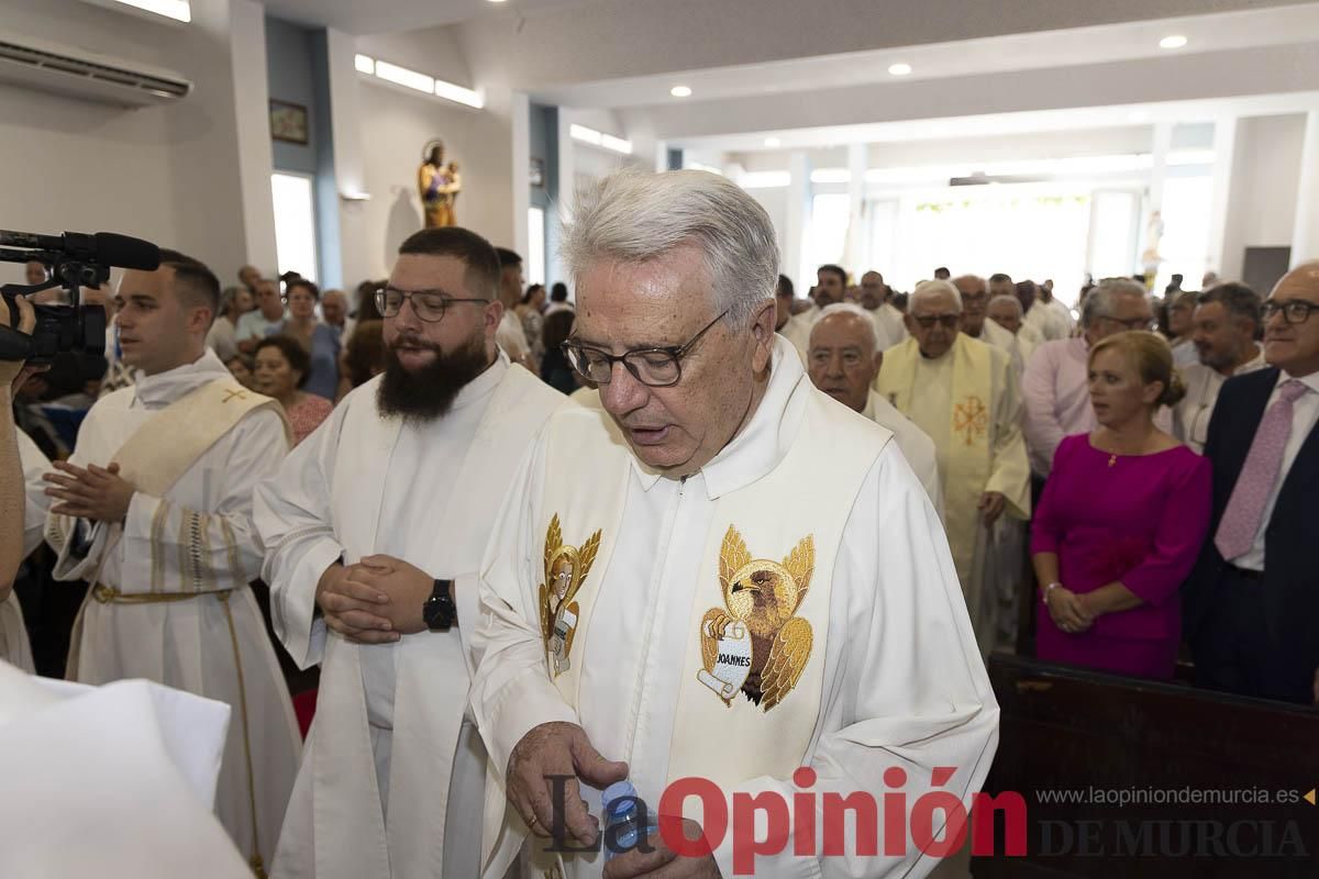 Así se ha vivido la ordenación sacerdotal de Miguel Tovar Fernández en la pedanía molinense de Torrealta