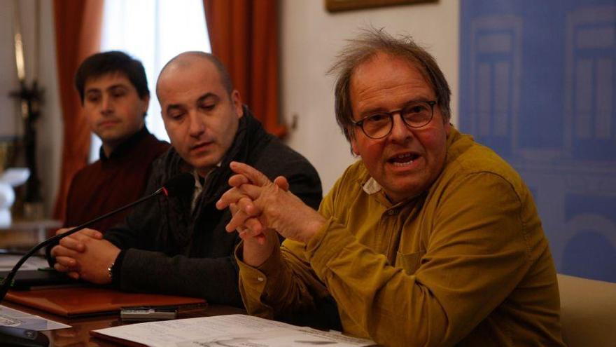 Iván Argulo, Eduardo Carribero y Christoph Strieder.