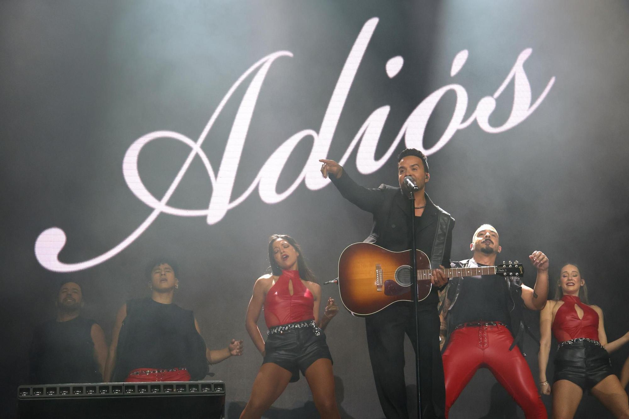 El concierto de Luis Fonsi en Castrelos, en imágenes