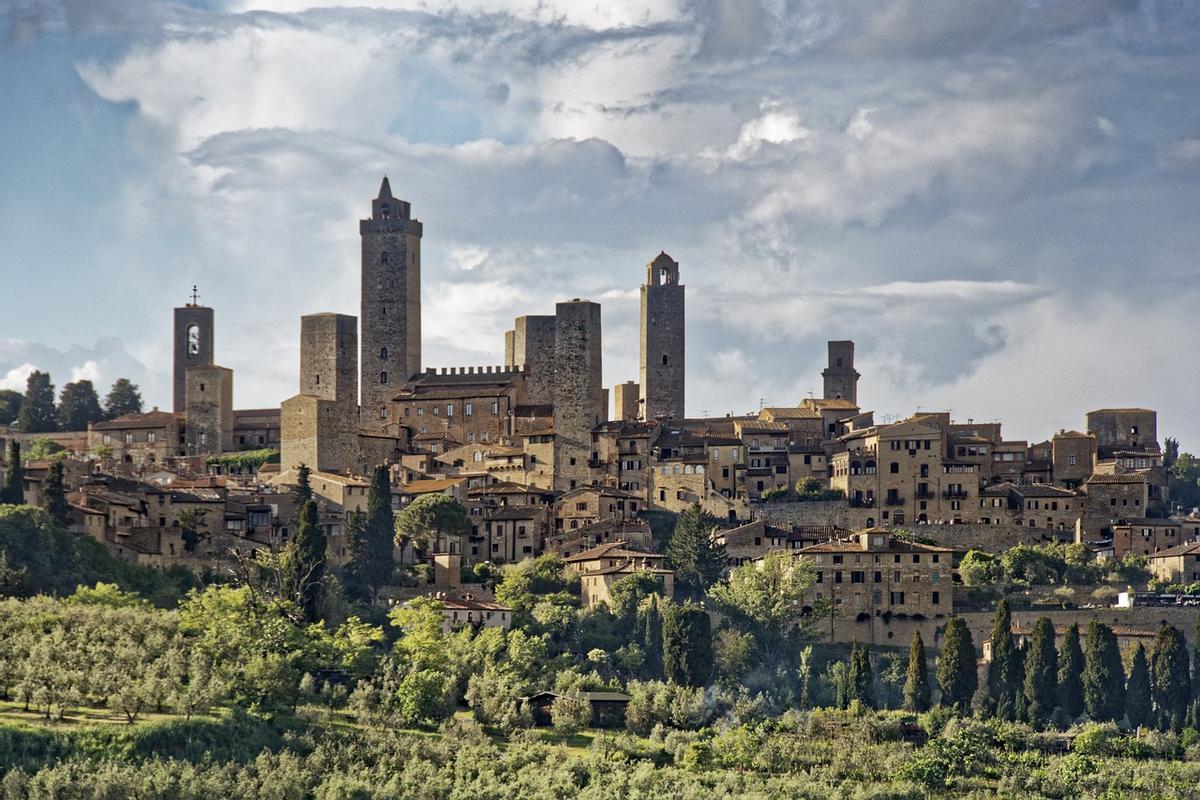 San Gimignano, uno de los lugares más mágicos de La Toscana.