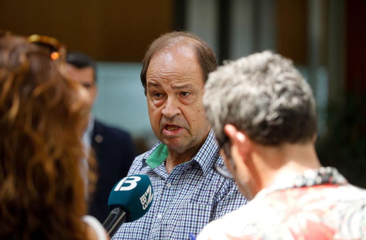 José Antonio Roselló tras una reunión con el Govern en el año 2022. | TONI ESCOBAR