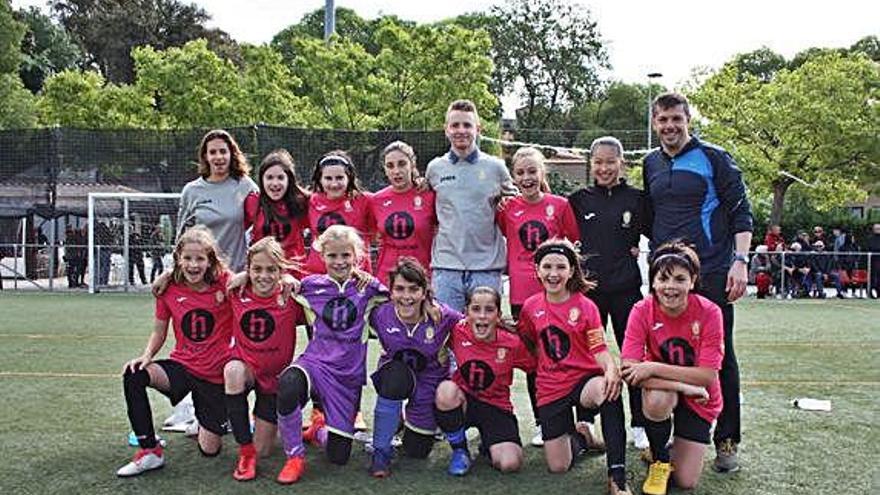 El Gerunda guanya la Lliga de futbol femení aleví