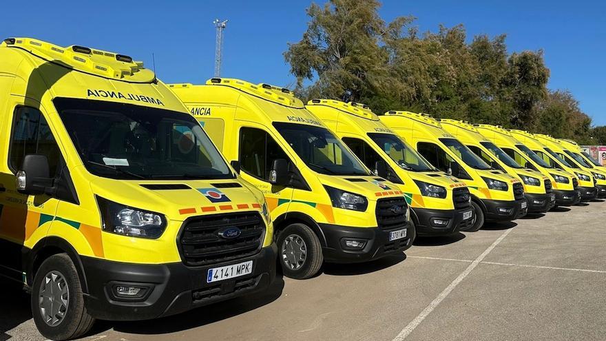 Málaga estrena nuevo servicio de ambulancias