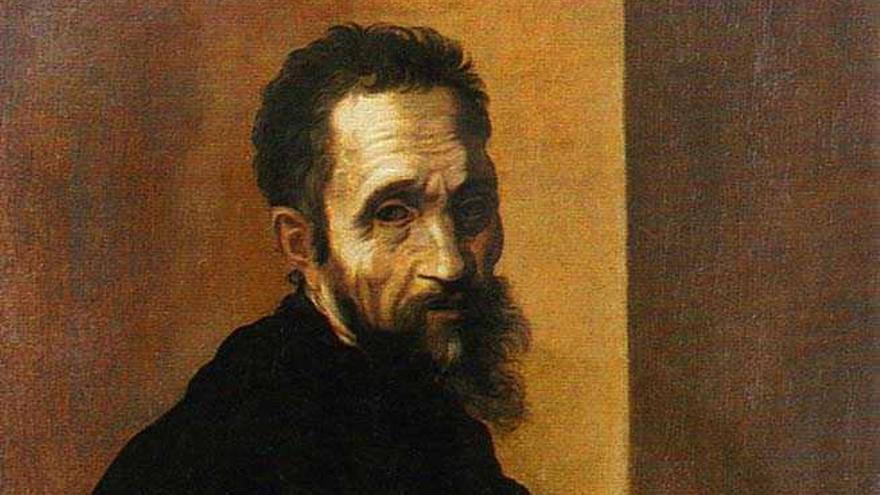 Retrato de Miguel Ángel.