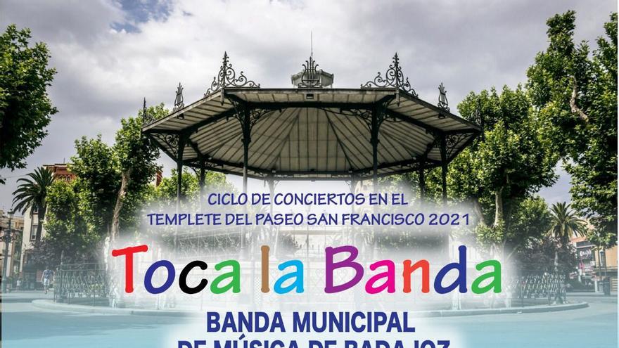 El concierto de la Banda Municipal de Badajoz se traslada al López de Ayala