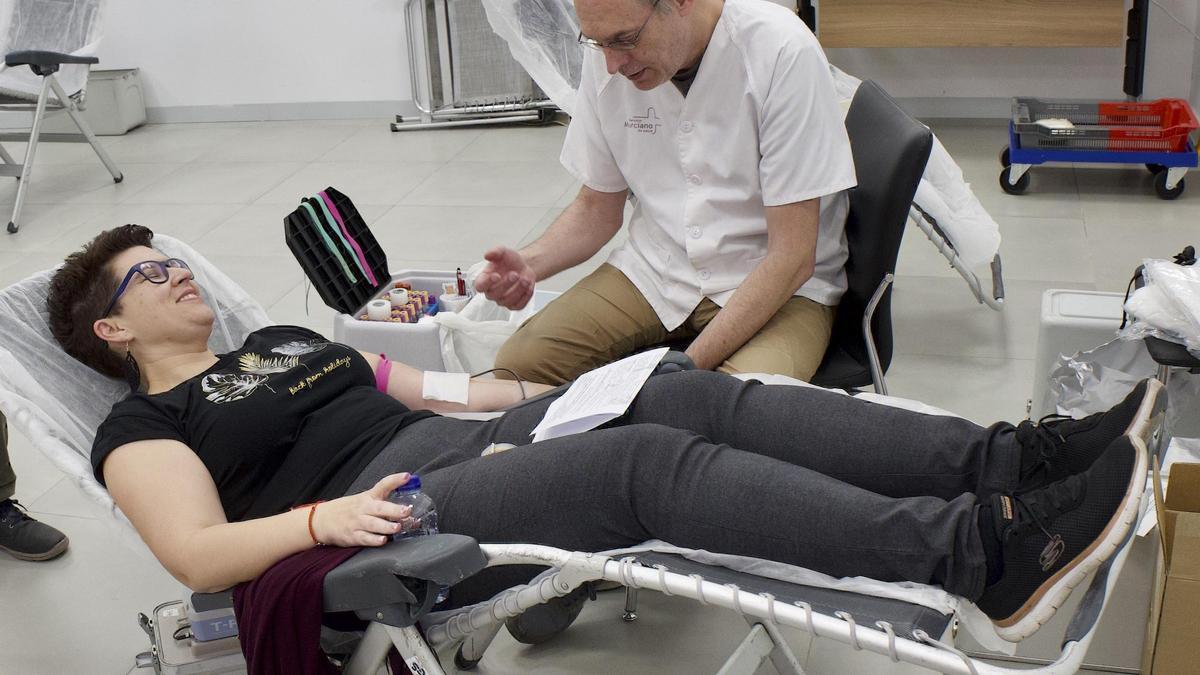 Campaña de donación de sangre en el Ayuntamiento en una imagen de archivo