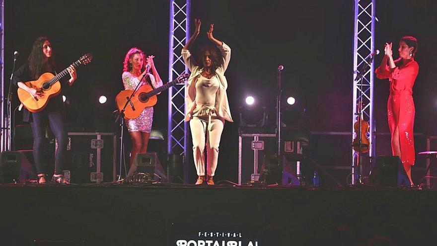 Las Migas van actuar amb gran èxit durant el festival.